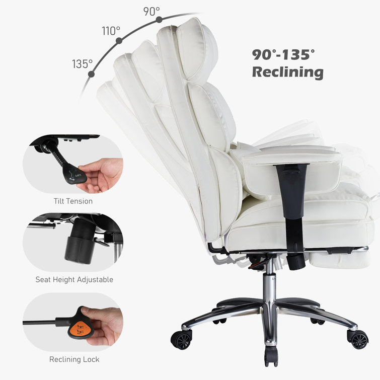 Charley high best sale back office chair